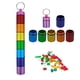 thumbnail image 5 of Cajas de píldoras semanales Senderismo Portátil 7 días Aleación de aluminio Pastillas de aleación Tabletas Llevar Contenedor con Mosquetones Suministros para el hogar Inevent HA011257-00, 5 of 7