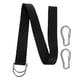 thumbnail image 1 of 1 juego de cuerdas para columpios de exterior, kit de amarre para hamacas, correas para colgar al aire libre (negro), 1 of 7