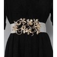 thumbnail image 5 of Women s Fashion Floral Buckle Elastic Corset Female Cummerbund Coat Waistband Dress Decration Wide Belt J030 cinturon negro, 5 of 5