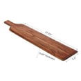 thumbnail image 2 of IH Casa Decor Acacia Wood Biseauté De Service Avec Poignée, 2 of 4