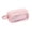 Pink #015, variant on Large Capacity Pencil Case 3 Compartments, Pencil Pouch Bag with Zipper Portable Handle, Pen Case Bag Stationery Organizer for Office College School Adults Teen Girls Boys Men Women (Purple)