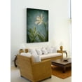 thumbnail image 3 of "White Flower Left" Painting Print on Wrapped Canvas, 3 of 7