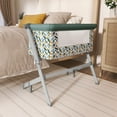 thumbnail image 4 of Dream On Me Skylar Bassinet and Bedside Sleeper in Mellow Yellow, Lightweight and Portable Baby Bassinet, 4 of 8
