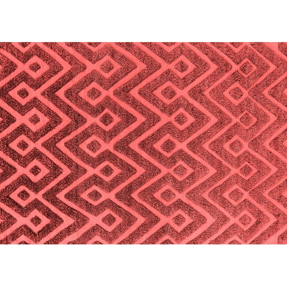 Ahgly Company Indoor Rectangle Oriental Red Industrial Area Rugs, 8' x 10'