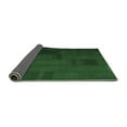 thumbnail image 2 of Ahgly Company Indoor Square Abstract Emerald Green Contemporary Area Rugs, 5' Square, 2 of 4