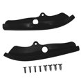 thumbnail image 3 of funtasica Front Bumper Lip Spoiler Accessory Corner Protector for 2015-2021 Black, 3 of 9