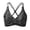 01-Black1411, variant on XIAONU Women's Criss Cross Back Polka Dot Swim Top Polka Dot Graphic Summer Beach Bikini Bustiers