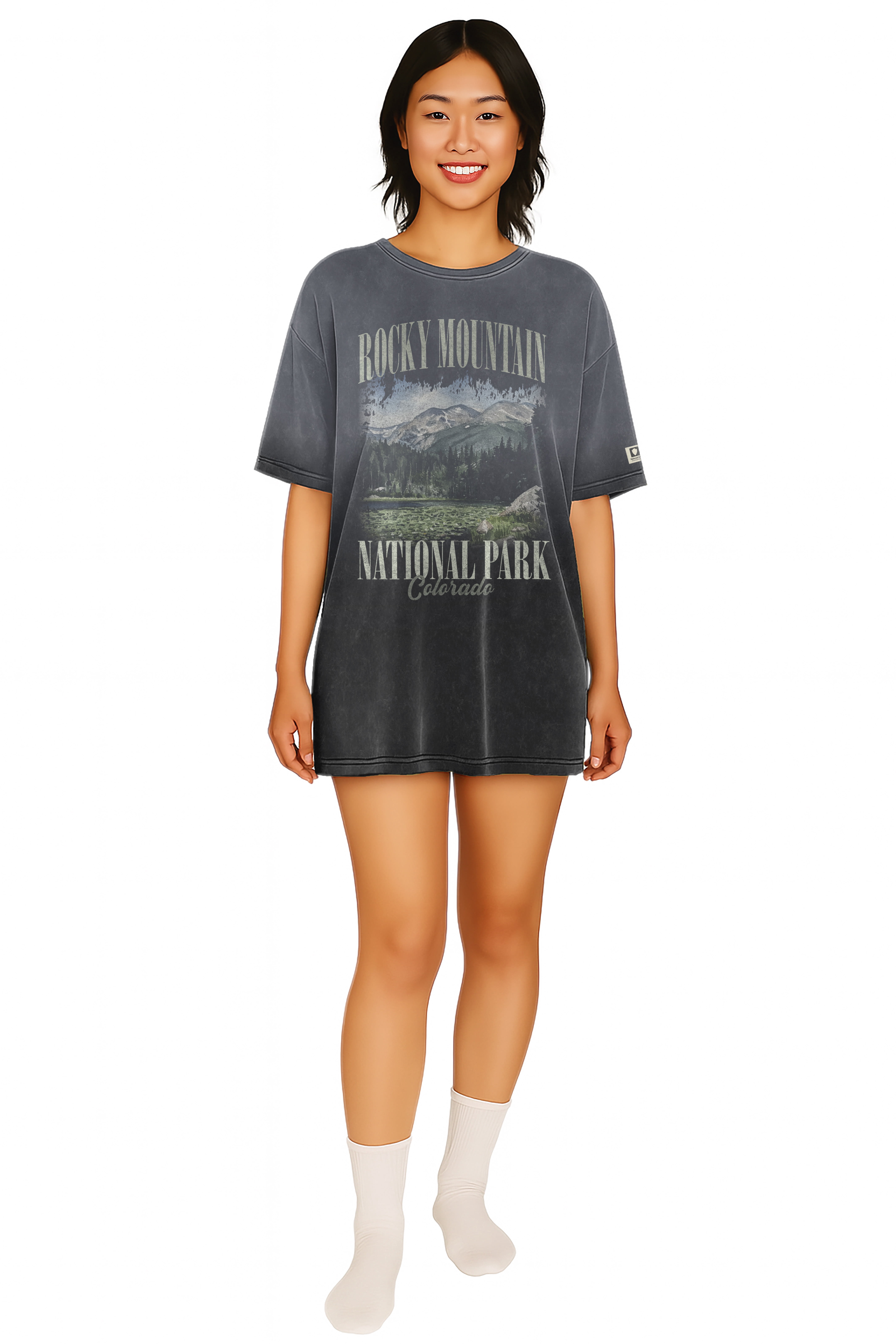 Rocky Mountain Women's Oversized Sleep Shirt, Sizes XS-3X
