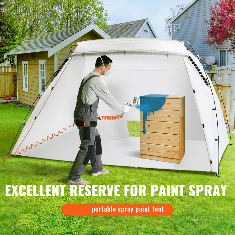 Portable Paint Booth for DIY Paint Wagner Large Spray Shelter, Home  Improvement