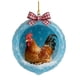 thumbnail image 1 of Colgante Decorativo Adornos Para Árbol De Navidad De Animales Del Bosque, Acrílicos, Con Estampado Animal, 2D, 8cm, Con Cordón Resistente Para Colgar (1 Unidad) Rkxzt, 1 of 8
