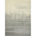 thumbnail image 1 of Unique Loom Del Mar Collection Tapis de Transition Contemporain, 8' x 11', Gris/ivoire, 1 of 10