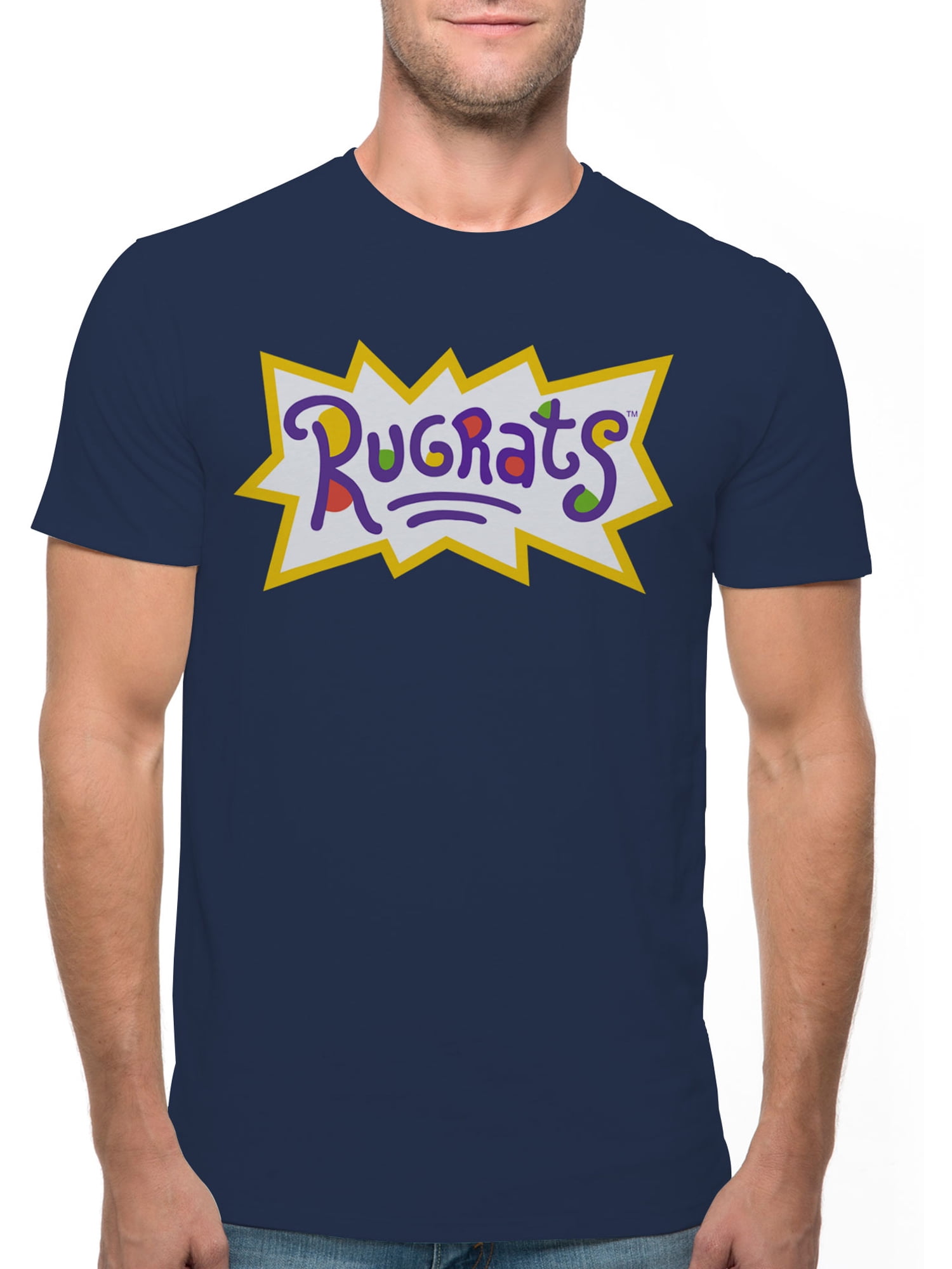 Rugrats Logo Nickelodeon Men's and Big Men's Graphic T-shirt - Walmart.com