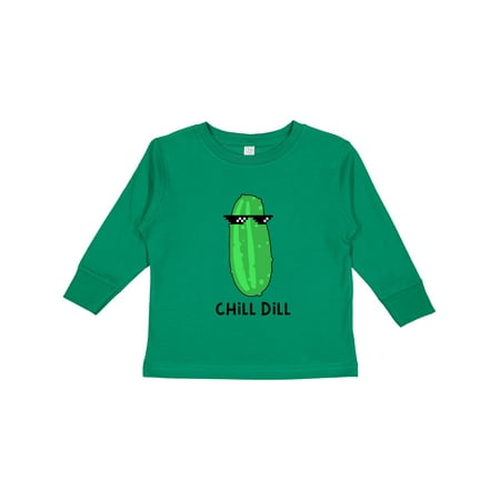 

Inktastic Chill Dill Gift Toddler Boy or Toddler Girl Long Sleeve T-Shirt