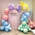 thumbnail image 6 of HH Pastel Rainbow Balloon Arch Kit, 162Pcs Macaron Assorted Colorful Party Balloon Garland Kit for Baby Shower, Wedding, Engagements, Birthday, Gender Reveal, Anniversary, Easter Decorations, 6 of 15