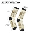 thumbnail image 3 of Pofeuu American Monuments Print Crew Socks, Adult Running Hiking Socks for Youth and Adult, 3 of 7