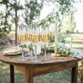 thumbnail image 3 of Baalaka Champagne Flutes, Champagne Glasses Set of 4, Elegant 8.5oz glass champagne flutes, Gift for Birthday, Wedding, Christmas, Valentine's Day, 3 of 7