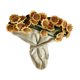 thumbnail image 3 of Manta de ramo de flores terminada, regal de cama de cama manta de lanzamiento de tejido floral para mujeres viajes de cumpleaños inauguración de la Girasol beige, 3 of 8