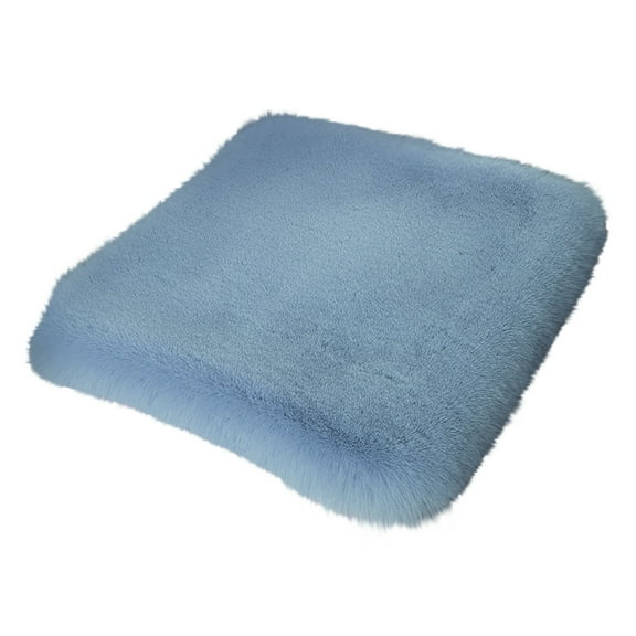 Plush Car Seat Cushion, Comfortable Soft Faux Fur Auto Front Seat Cover, Vehicle Seat Protector Pad for Warm Winter Office Chair, Universal Decor Car Accessories