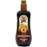 Australian Gold Gold Spray Gel with Instant Bronzer, SPF 8 8 oz (Pack of 6)