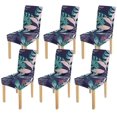 thumbnail image 1 of Funda protectora para silla ABPHQTO hojas exóticas tropicales juego de 6, 1 of 4