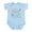 Sky Blue, variant on CafePress - Disc Golfer Like Daddy Infant Bodysuit - Baby Light Bodysuit, Size Newborn - 24 Months