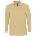 thumbnail image 2 of SOLS Mens Winter II Long Sleeve Pique Cotton Polo Shirt, 2 of 4