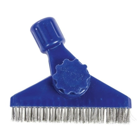 Stainless Steel Grout Brush, Easily remove Paint, Oils and Years of Soil Build-up From Grout Lines By Groom (Best Way To Remove Brush From Land)