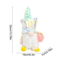 thumbnail image 3 of Juguetes de piscina, juguetes para bebés, juguetes para niños pequeños, figuras de decoración para lugares de vacaciones de Pascua, muñecos sin rostro, adornos de fibra de poliéster., 3 of 6