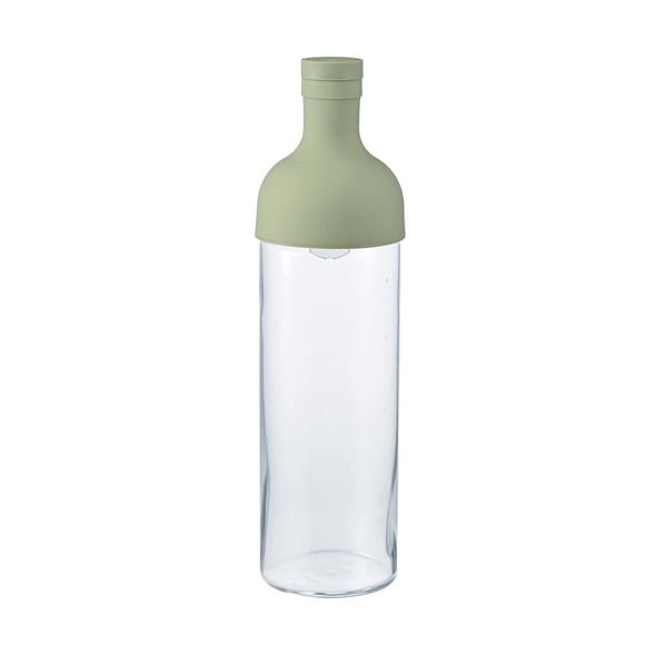 Botella de té y vino Cold Brew Hario de 750 ml, color verde ahumado