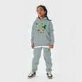 thumbnail image 2 of St. Patrick'S Day Children'S Sweatsuit Spring Long Sleeved Letter Print Hoodie With Sweater Pants 2 Piece Casual Set Grey 2 Years-3 Years, 2 of 3