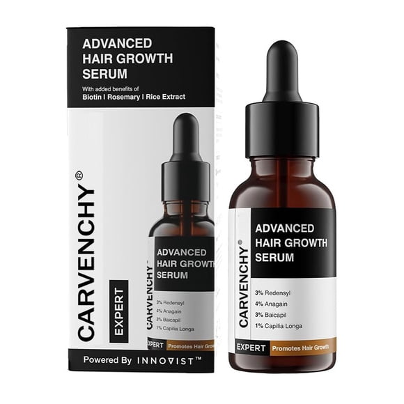 1-3 unidades de sérum avanzado para el crecimiento del cabello Bare Anatomy - 30 ml