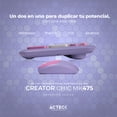 thumbnail image 3 of Kit 2 en 1 Teclado y Mouse ACTECK CREATOR CHIC COLORS MK475 Inalambrico USB 2.4Ghz Delgado Morado AC-935173 Acteck AC-935173, 3 of 7
