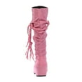 thumbnail image 5 of jsaierl Women Fashion Over The Knee Boots Pointed Toe Warm Snow Boots, 5 of 7