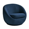 thumbnail image 2 of Better Homes & Gardens Mira Swivel Accent Chair, Indigo, 2 of 6