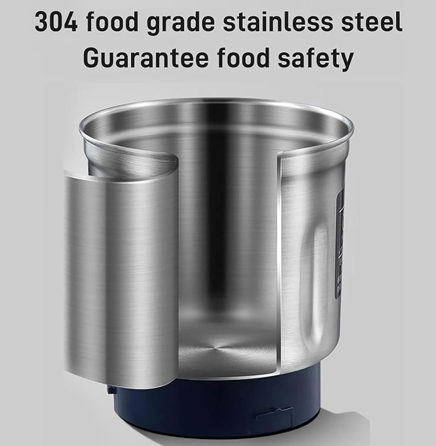Household Small Powder Grinding Machine, Electric Coffee Grinders Spice Grinder Herb Grinder with Stainless Steel Blade, One-Button Operation Multifunctional Grinding Machine for Beans Nuts Coffee