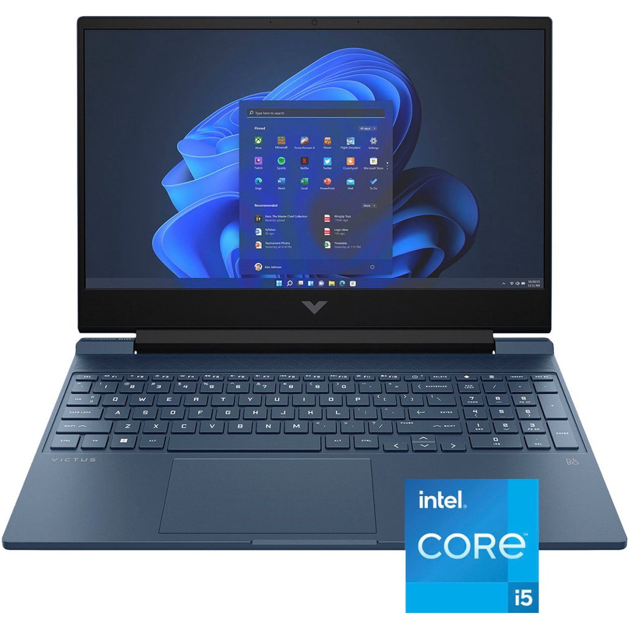 HP Victus 15.6" Gaming Laptop – i5, 8GB RAM, 512GB SSD, RTX 3050
