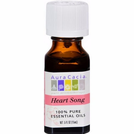 Aura Heart - Aura Cacia Pure Essential Oil Heart Song - 0.5 Fl Oz