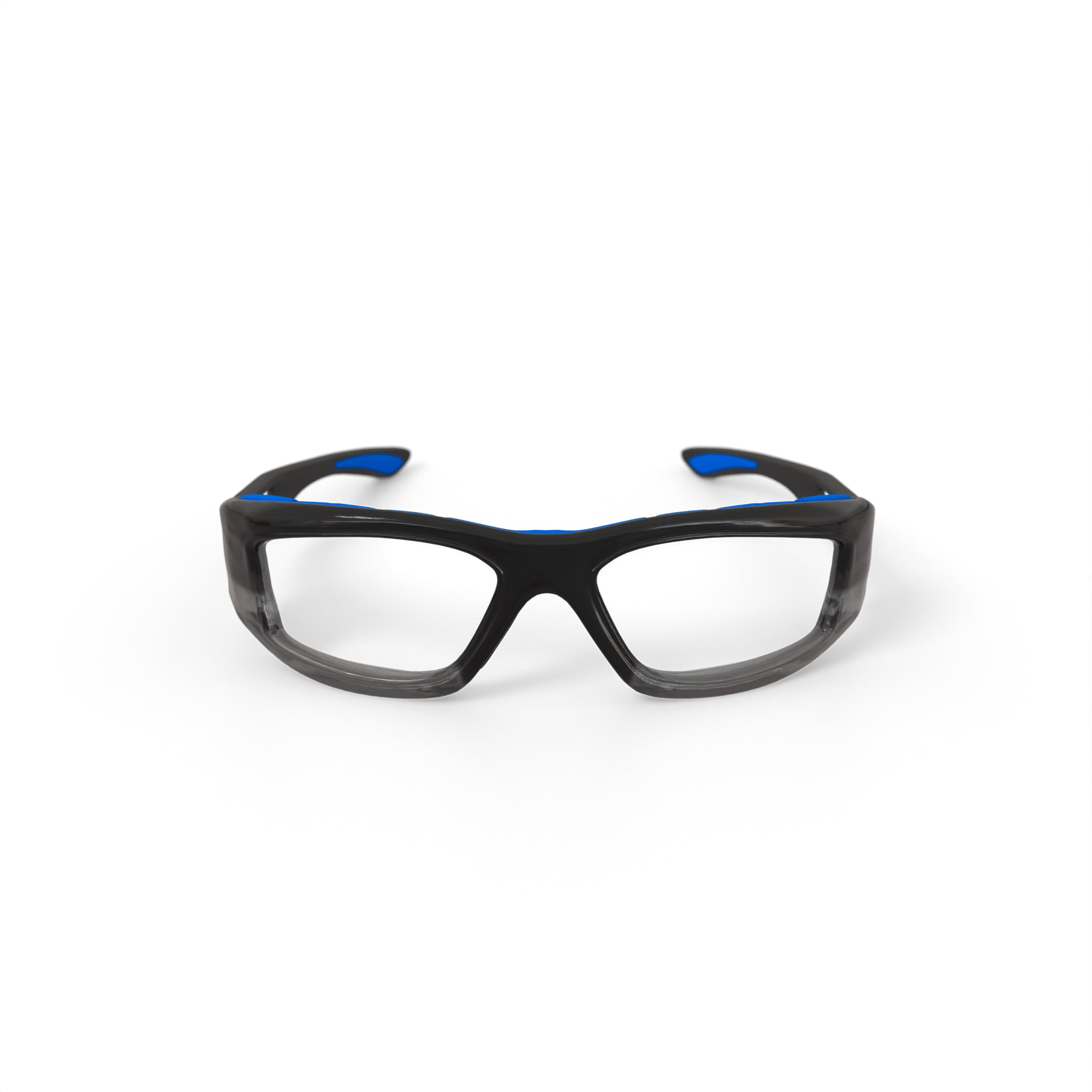 Art-Craft Optical 970 Prescription Safety Glasses, Black/Blue, OSHA Compliant ANSI Z87.1