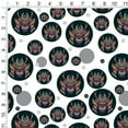 thumbnail image 2 of Samurai Warrior Japanese Demon Oni Mask Premium Gift Wrap Wrapping Paper Roll, 2 of 4