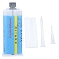 thumbnail image 1 of Pegamento de resina epoxi transparente, pegamento adhesivo de alta viscosidad resistente a la intemperie para metal, vidrio, madera, 50ml VoborMX herramienta, 1 of 8
