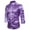 Purple, variant on pstuiky Shirts for Men, Men Long Sleeve V-Neck Print Long Sleeve Shirts for Women Classic Fit Soft and Comfortable Plus Size Blouses for Boy Dress Shirt Hot Prices Blue L