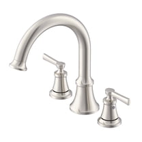 Gerber D300979t Northerly Deck Mounted Roman Tub Filler - Nickel