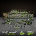 thumbnail image 6 of Greenworks 24V (130 MPH / 515 CFM) Brushless Axial Leaf Blower, Extreme Air Volume for Wet Leaves, Heavy Debris and Driveway Cleanup, Includes 4.0Ah USB-C Battery and GaN Charger, 6 of 16