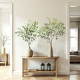 thumbnail image 3 of Scidweet Greenery Stems Fake Plants, 2 Pcs 43.3" Artificial Nandina Faux Plants for Indoor Vase Spring Summer Office Table Home Room Decor, 3 of 8