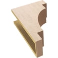 thumbnail image 6 of 6"W x 12"D x 18"H Classic Mediterranean Rough Cedar Woodgrain TimberThane Corbel, Primed Tan, 6 of 6