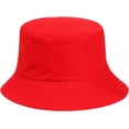 thumbnail image 5 of CoCopeaunts Cotton Bucket Hat Women Solid Color Reversible Summer Thin Quick Dry Men Fisherman Hat Soft Wear-Resistant Bucket Cap, 5 of 8