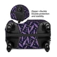 thumbnail image 4 of Lsque Lavender Flowers Printed Luggage Cover, Travel Luggage Protector,Scratch and Dirt Resistant, Fits 18-32 Inch Luggage - Medium, 4 of 9