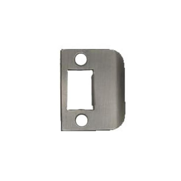 Baldwin 5510264FSTR 1.62 x 2.25 in. Satin Chrome Full Lip Strike Plate