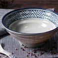 thumbnail image 3 of Blue Large Bowl for Storage Using 1Pcs Household Tableware Ramen Bowl, 3 of 4