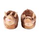 thumbnail image 2 of Pantuflas de dibujos animados, pantuflas de felpa de triceratops, pantuflas de algodón de invierno, pantuflas de interior de apariencia llamativa, 2 of 12